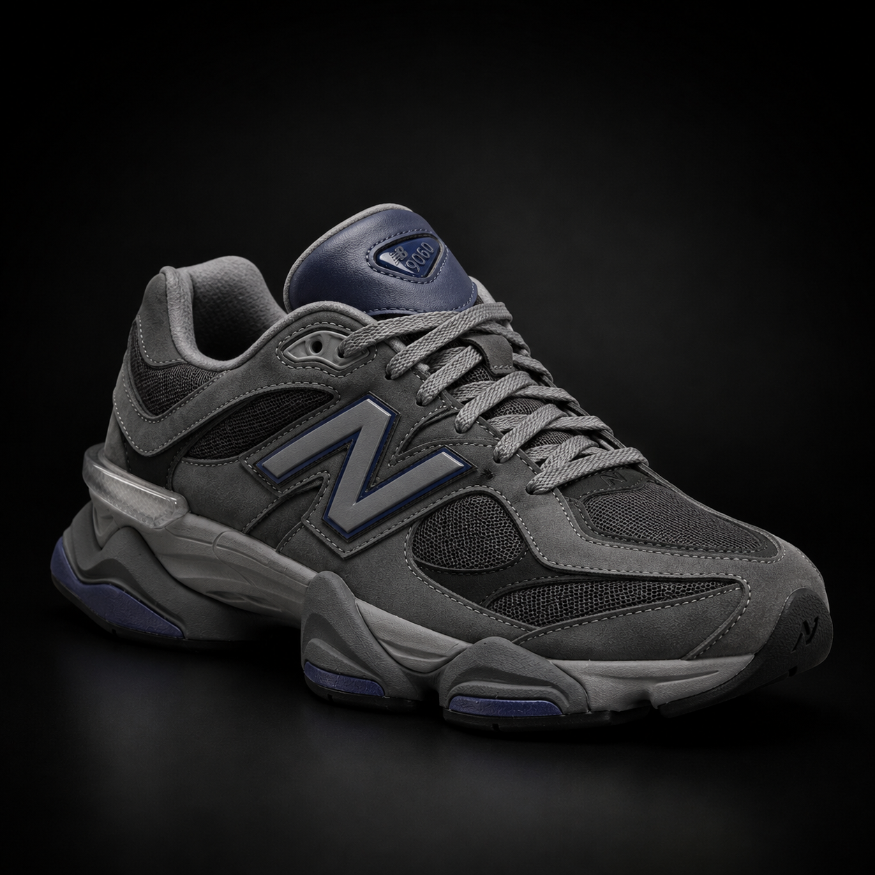 New Balance 9060 - Edizione Speciale Charcoal Grey & Blue