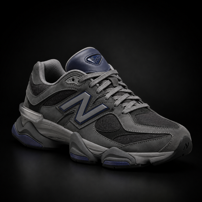 New Balance 9060 - Edizione Speciale Charcoal Grey & Blue
