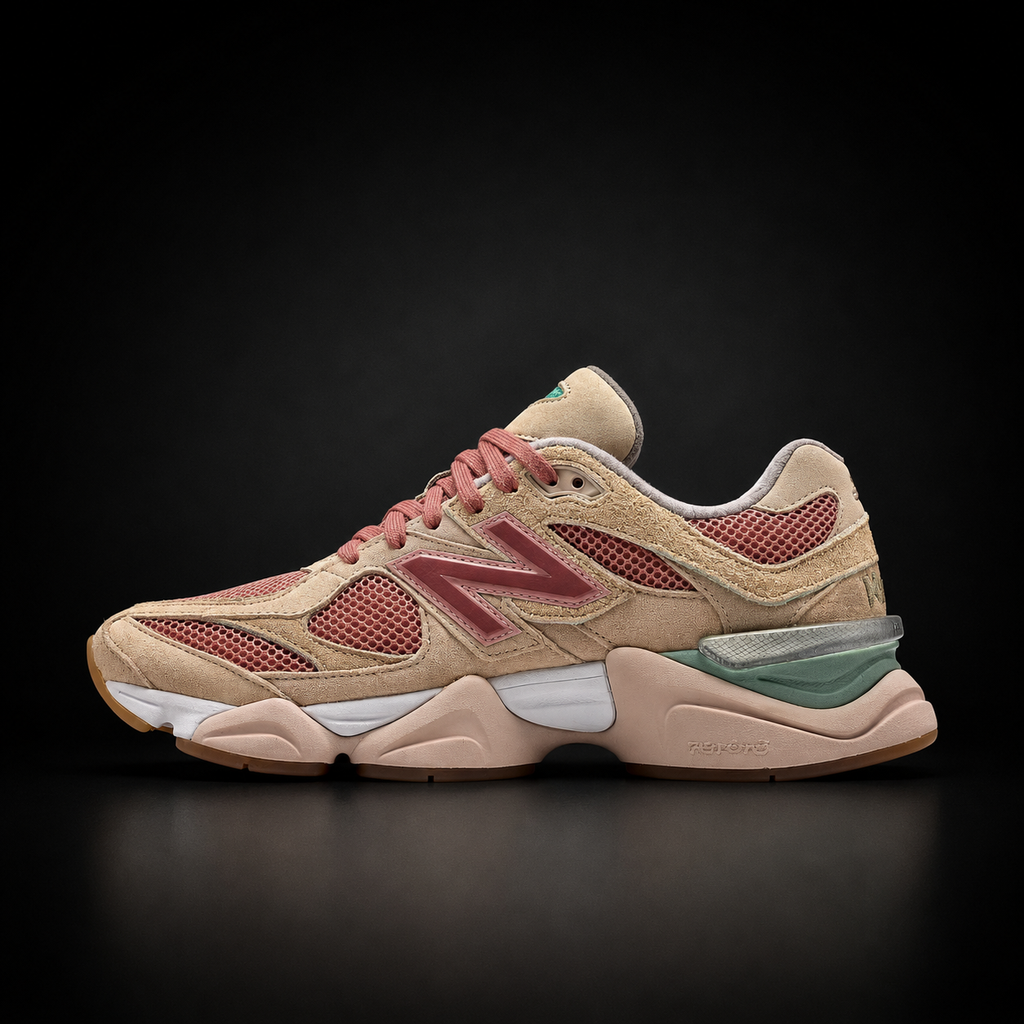 New Balance 9060 - Edizione Speciale Beige, Pink & Green