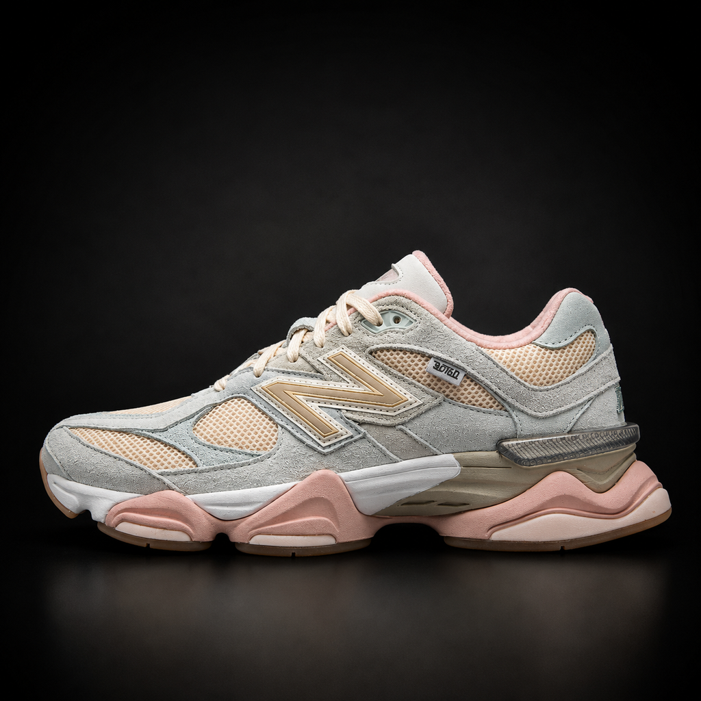 New Balance 9060 - Edizione Speciale Grey, Peach & Pink
