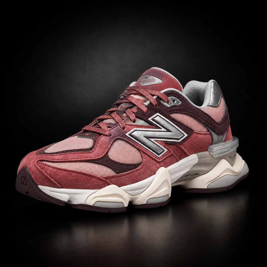 New Balance 9060 - Edizione Speciale Burgundy & Rose