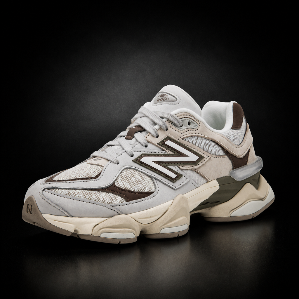 New Balance 9060 - Edizione Speciale Off-White, Grey & Brown