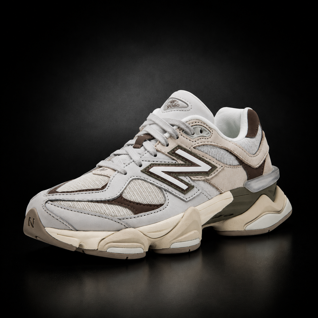 New Balance 9060 - Edizione Speciale Off-White, Grey & Brown