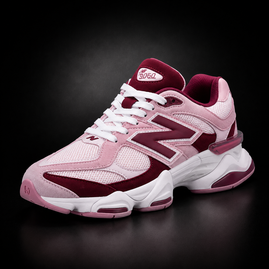New Balance 9060 - Edizione Speciale Pink & Burgundy