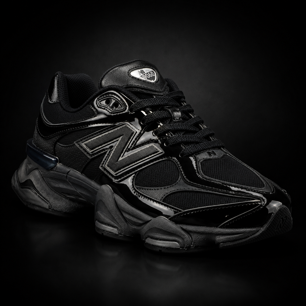 New Balance 9060 - Edizione Speciale Triple Black Patent