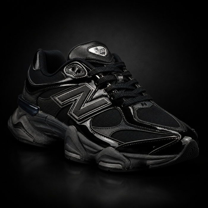 New Balance 9060 - Edizione Speciale Triple Black Patent
