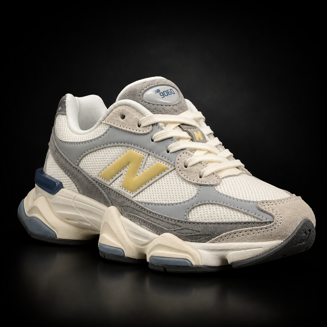 New Balance 9060 - Edizione Speciale White, Grey & Yellow