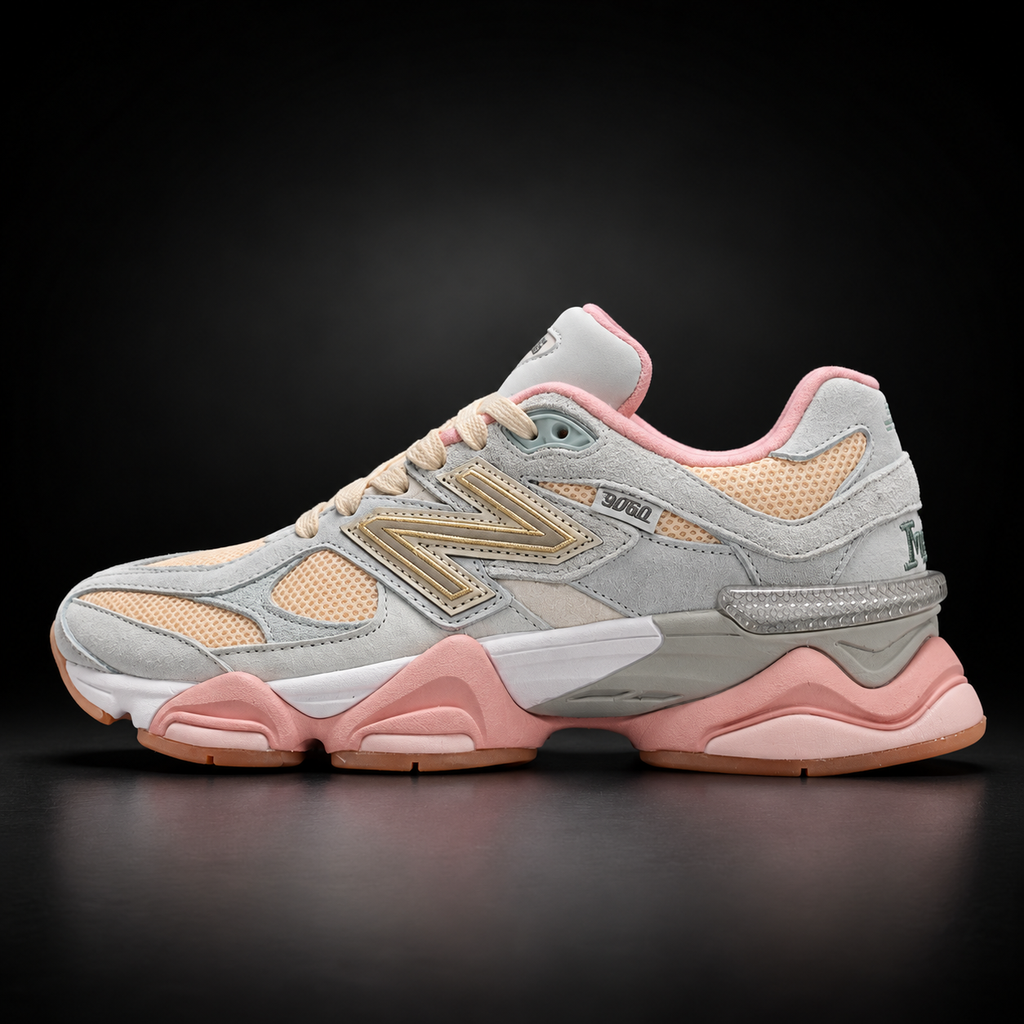 New Balance 9060 - Edizione Speciale Grey, Peach & Pink