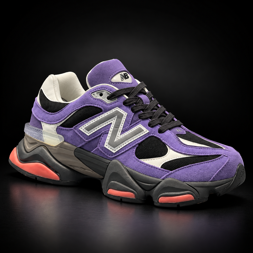New Balance 9060 - Edizione Speciale Purple, Black & Coral