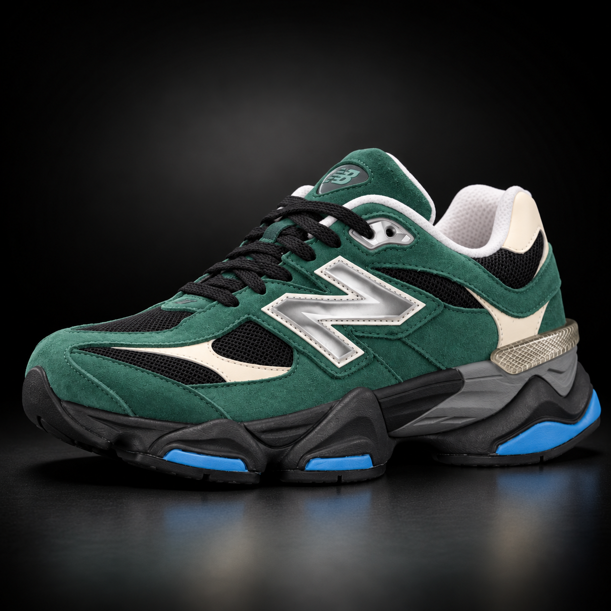New Balance 9060 - Edizione Speciale Green, Black & Blue