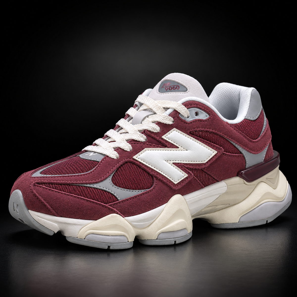 New Balance 9060 - Edizione Speciale Burgundy & Off-White
