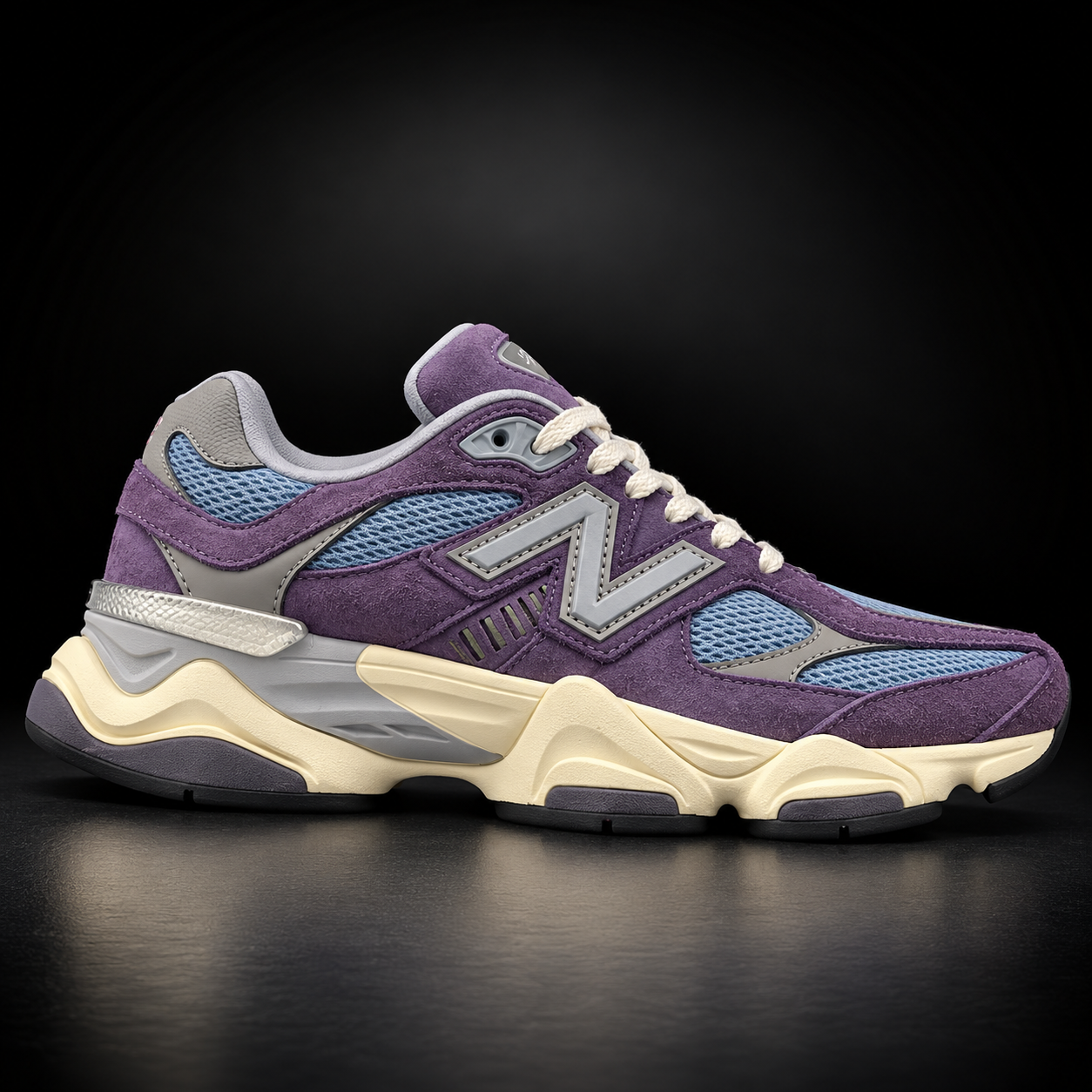 New Balance 9060 - Edizione Speciale Purple, Light Blue & Off-White
