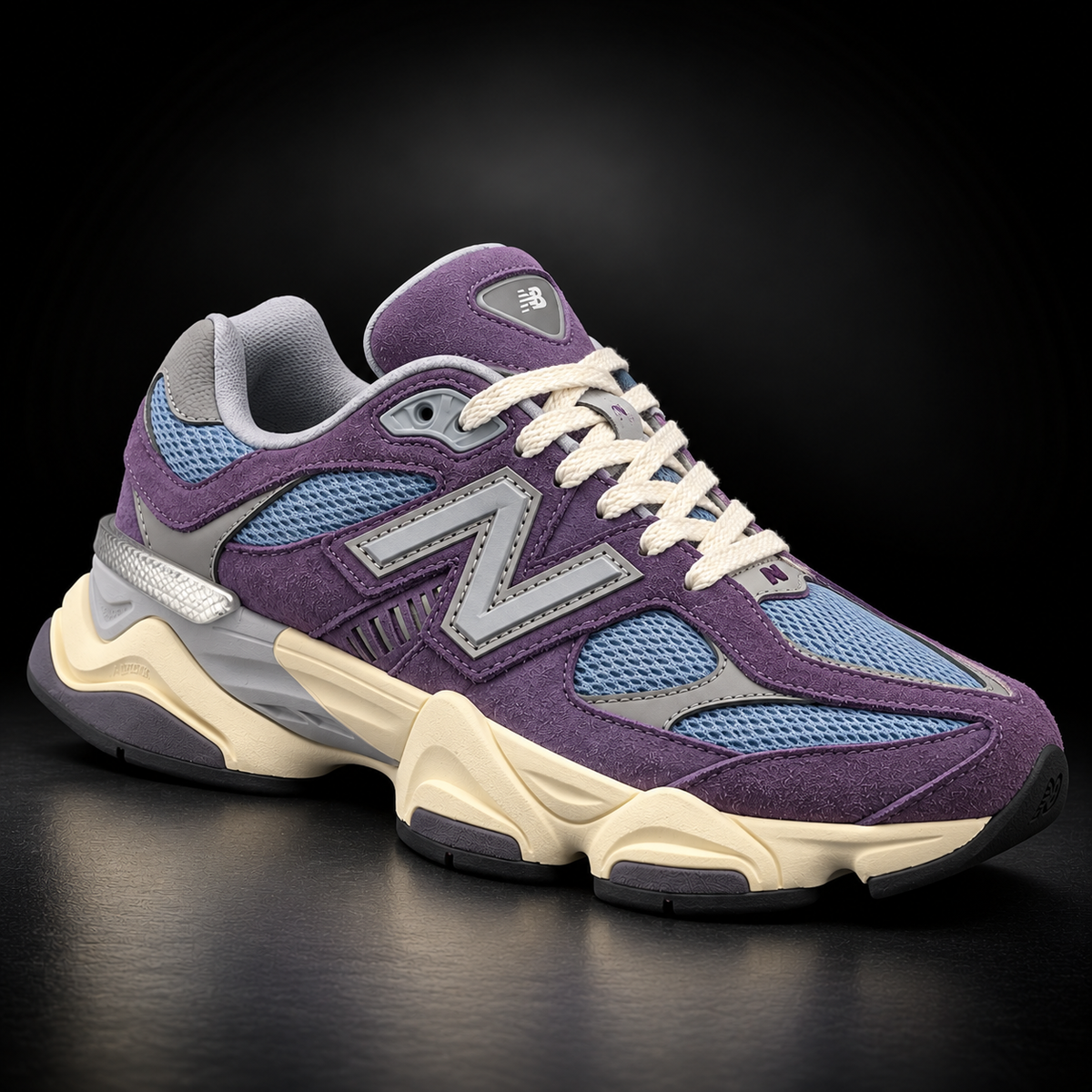 New Balance 9060 - Edizione Speciale Purple, Light Blue & Off-White