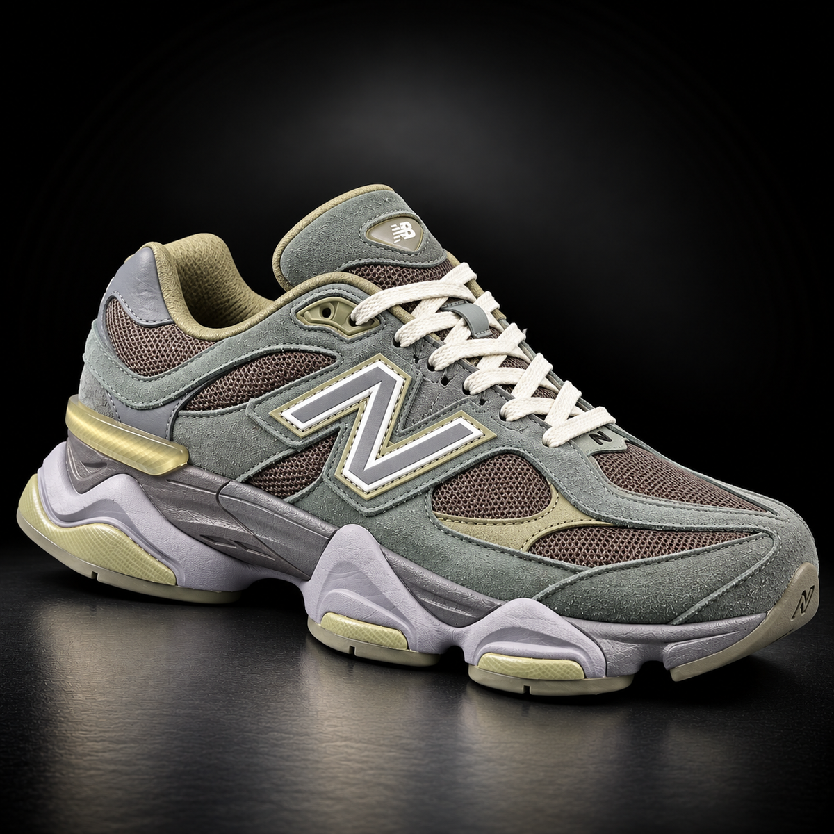 New Balance 9060 - Edizione Speciale Sage Green, Brown & Olive