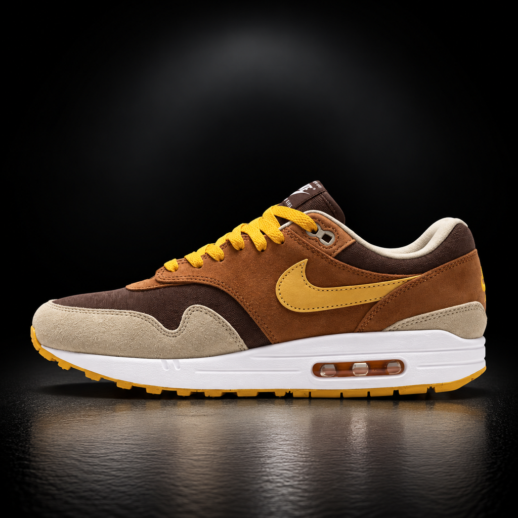 Nike Air Max 1 - Edizione Speciale Brown, Tan & Yellow