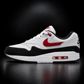 Nike Air Max 1 - Edizione Speciale White, Black & University Red