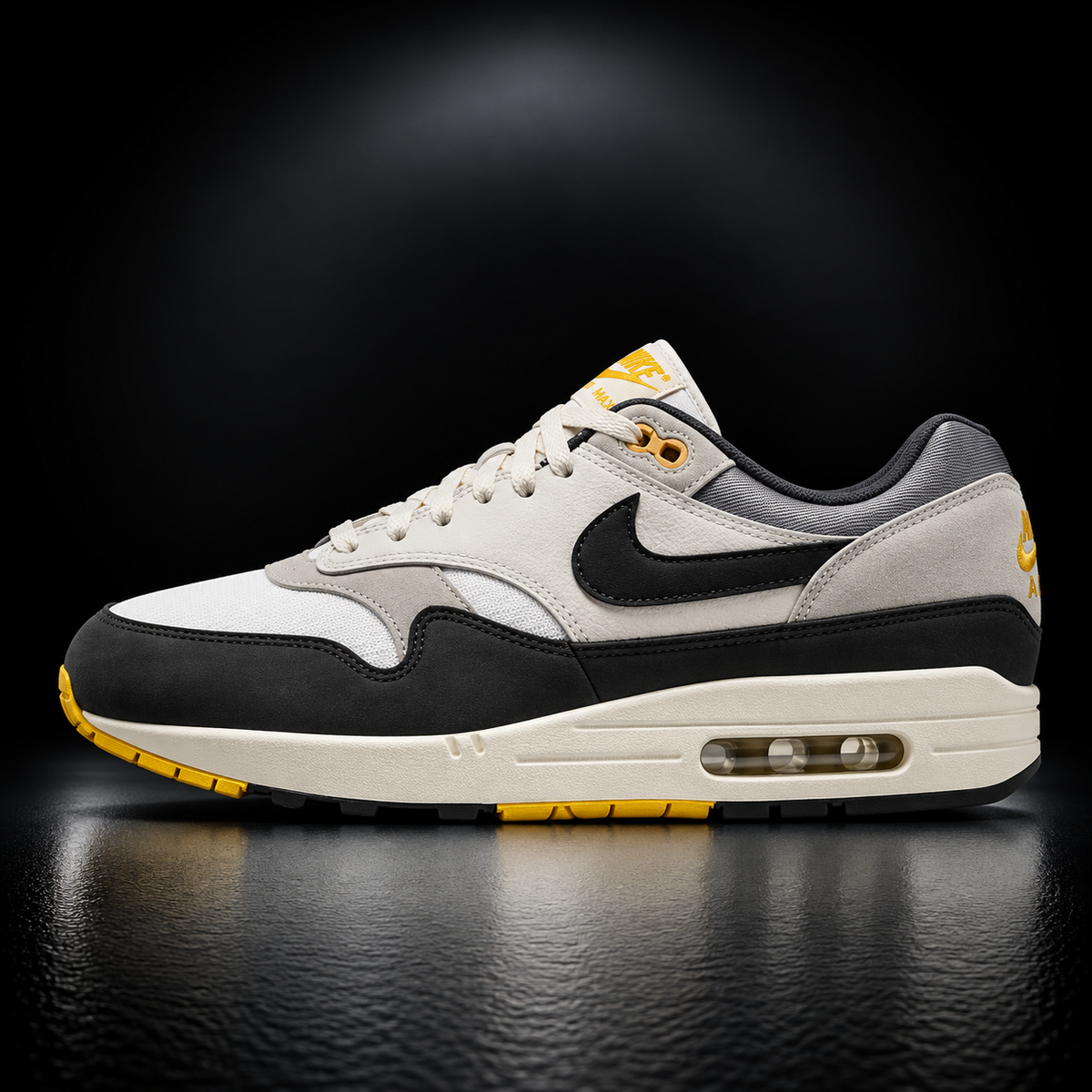 Nike Air Max 1 - Edizione Speciale Off-White, Black & Yellow Accent