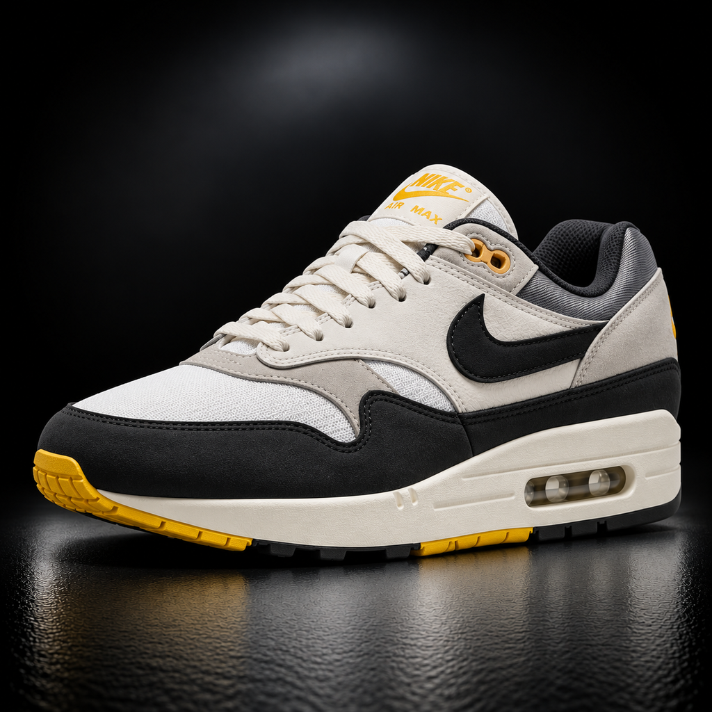 Nike Air Max 1 - Edizione Speciale Off-White, Black & Yellow Accent