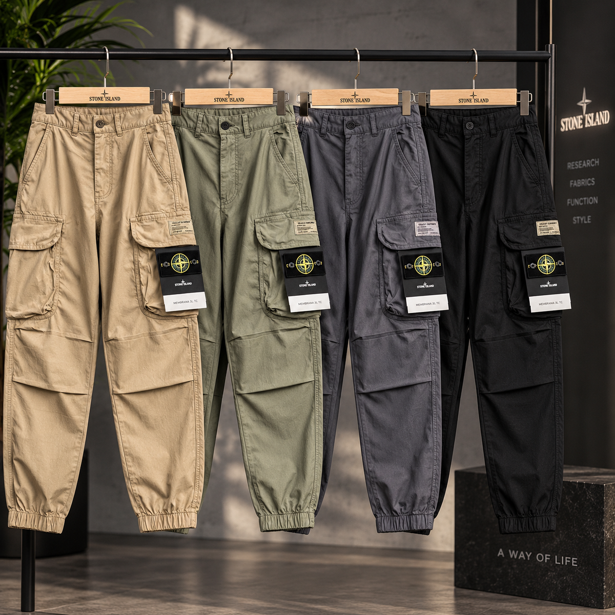 Stone Island – Cargo Jogger Essential