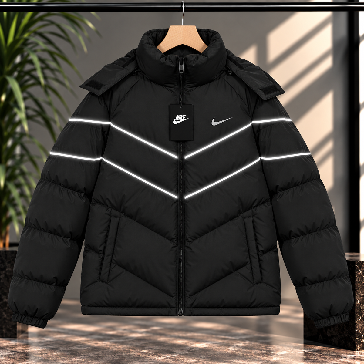 Nike Puffer Jacket Reflective
