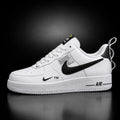 Air Force 1 White & Black Swoosh