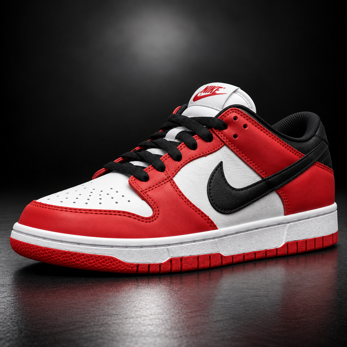 SB Dunk Low Pro Red & Black