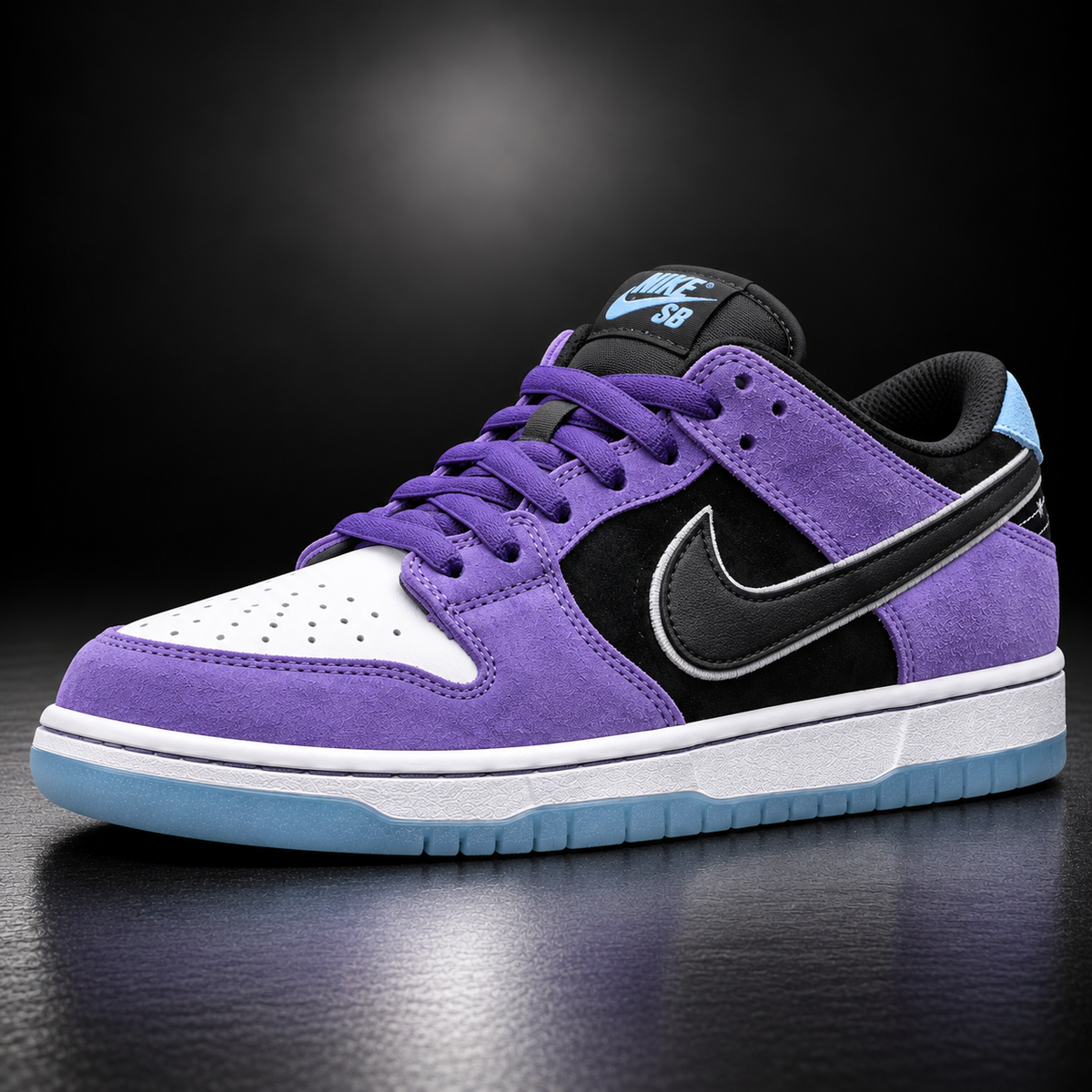 SB Dunk Low Pro Purple & Black