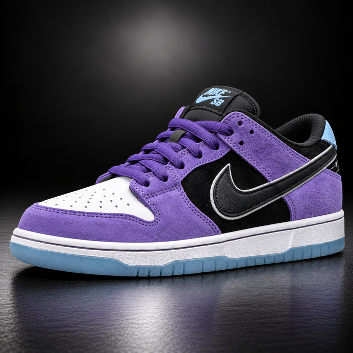 SB Dunk Low Pro Purple & Black