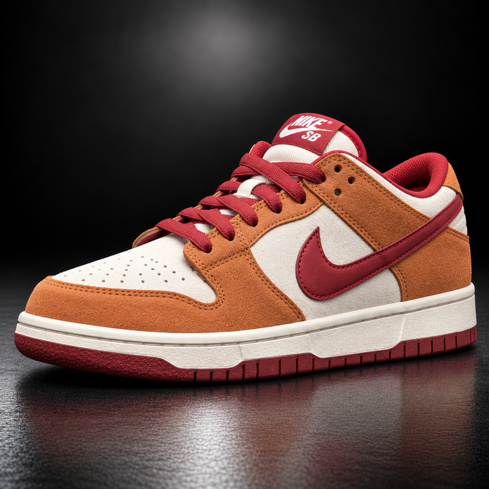 SB Dunk Low Pro Brown & Burgundy