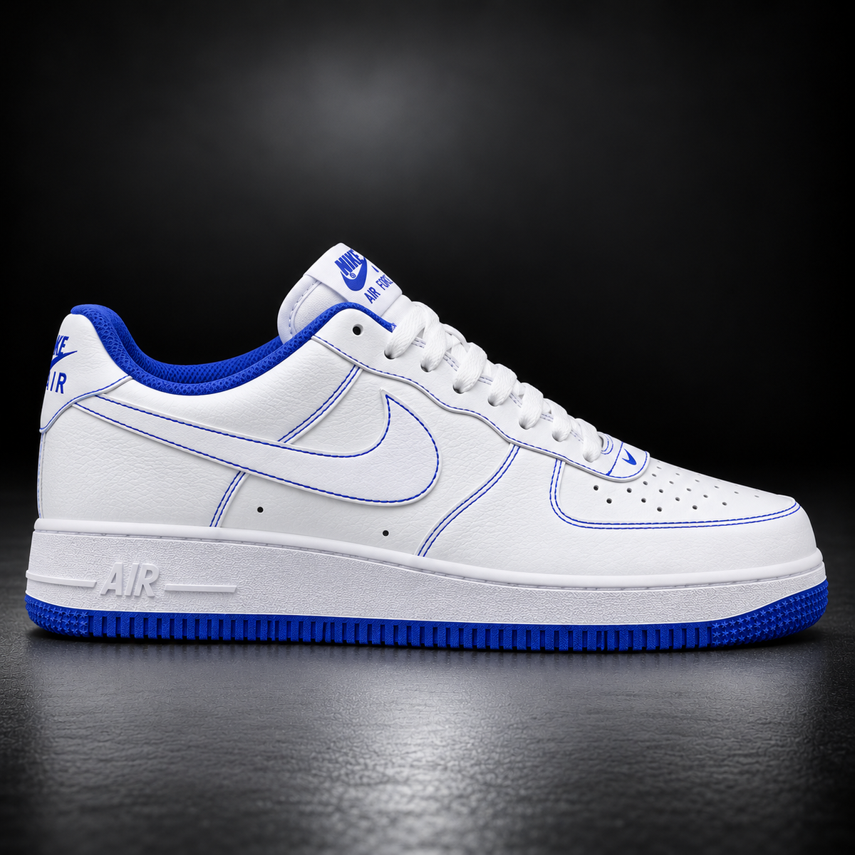Air Force 1 White & Royal Blue
