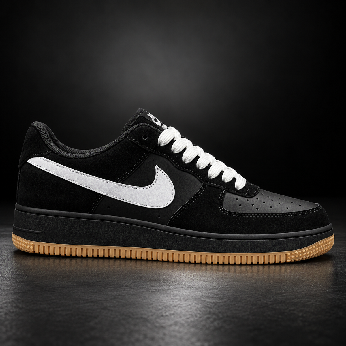 Air Force 1 Black & Gum