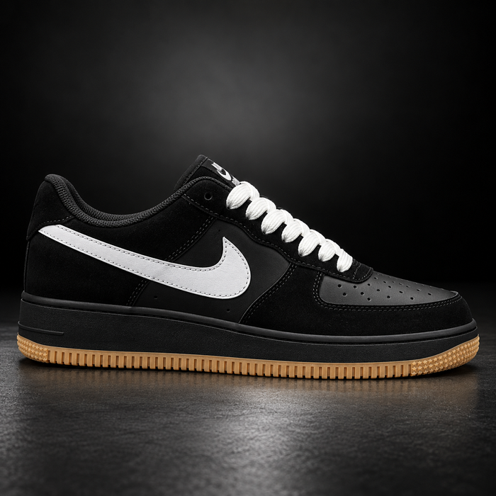 Air Force 1 Black & Gum