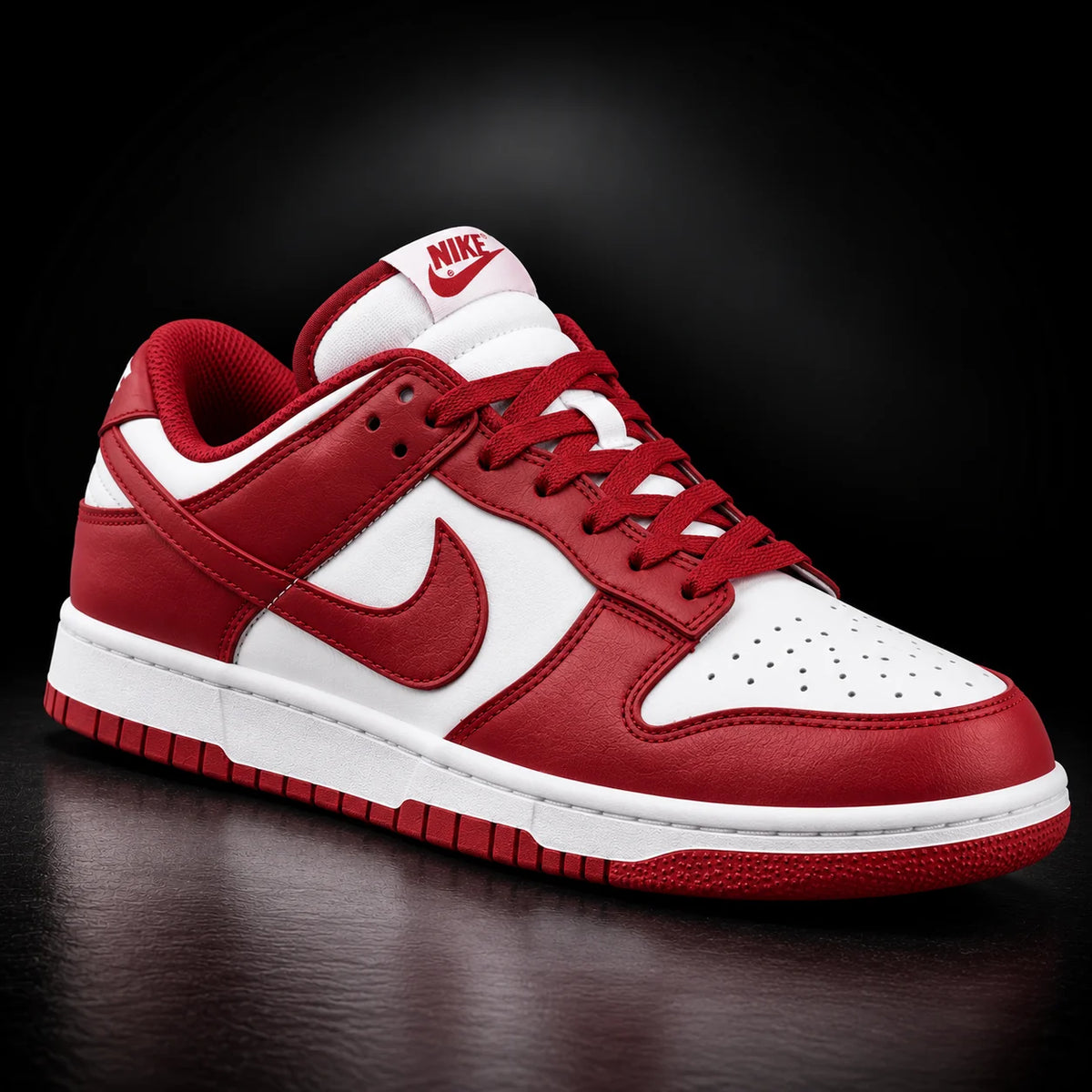 Dunk Low Red & White