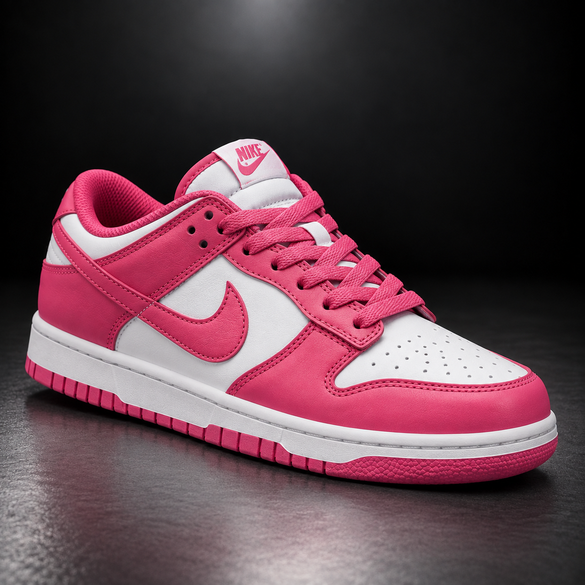 Dunk Low Pink & White