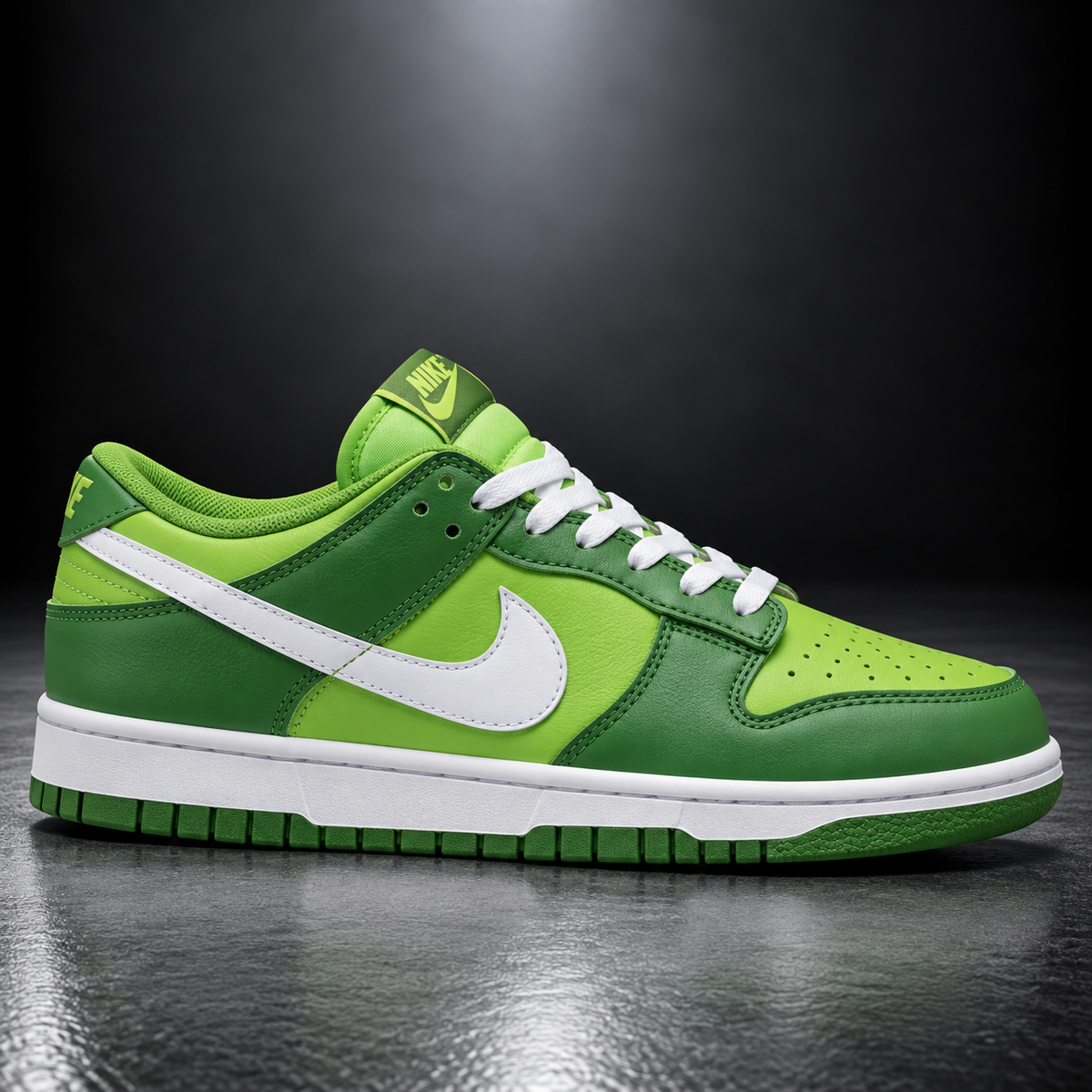 Dunk Low Green & White