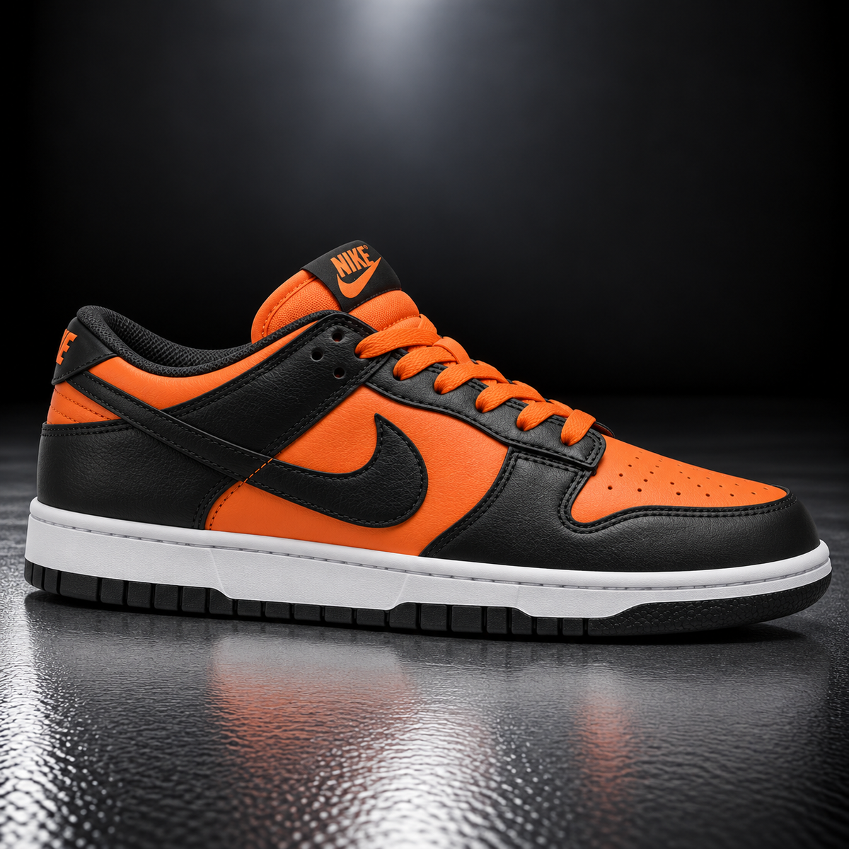 Dunk Low Black & Orange