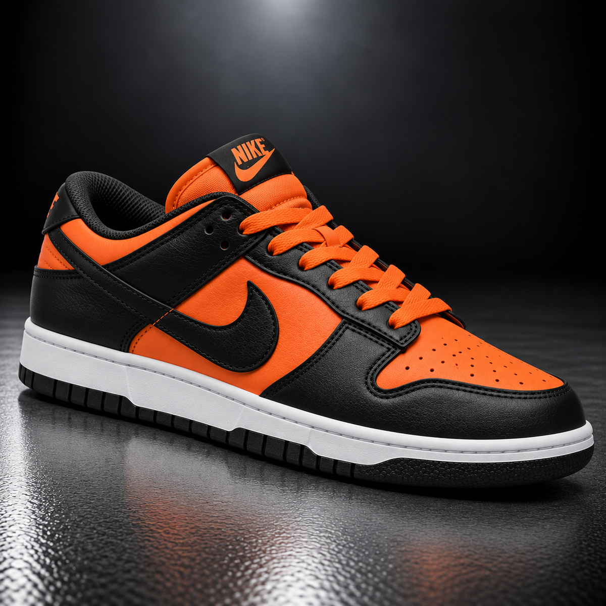 Dunk Low Black & Orange