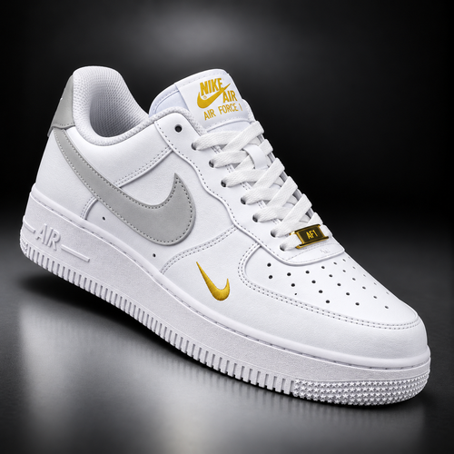 Air Force 1 White & Gold