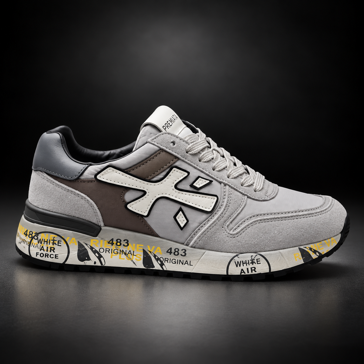 Premiata Grey & Taupe