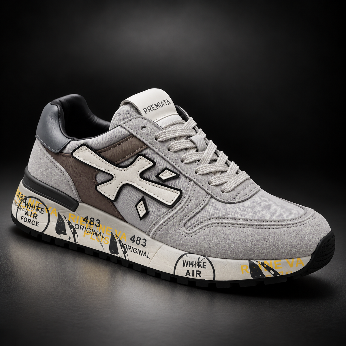 Premiata Grey & Taupe