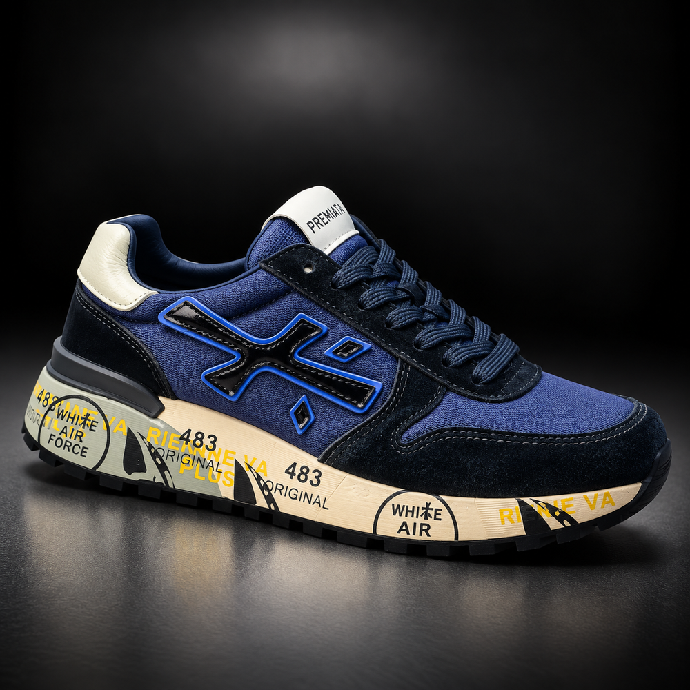 Premiata Navy & Black