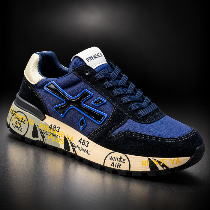 Premiata Navy & Black