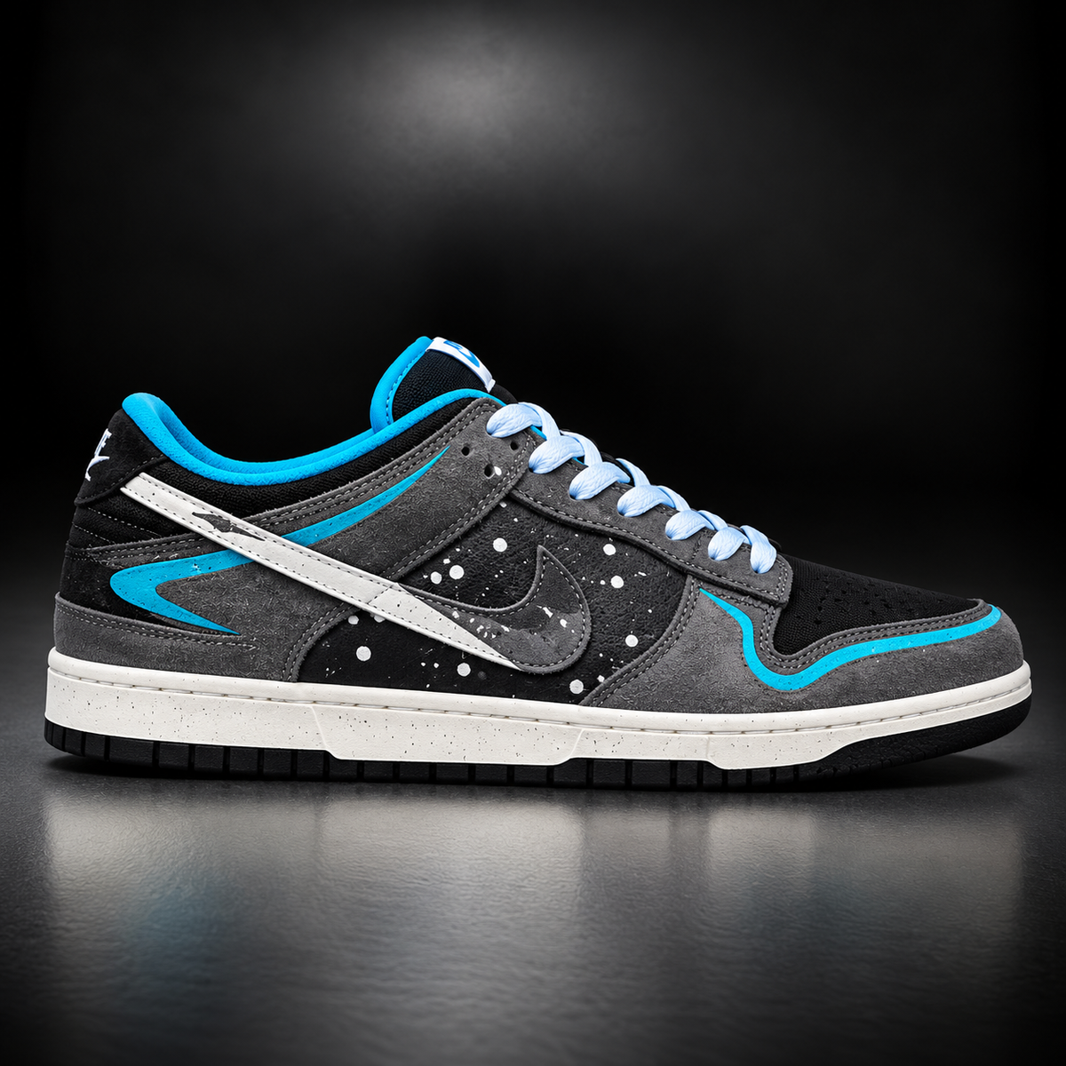 Dunk Low Black & Blue