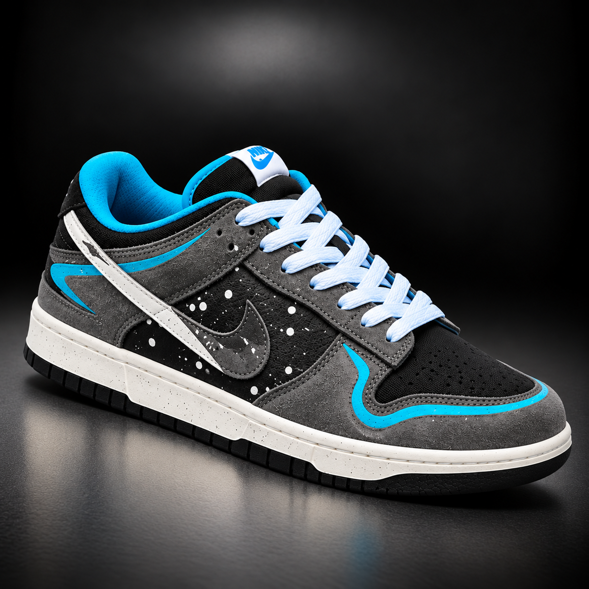 Dunk Low Black & Blue