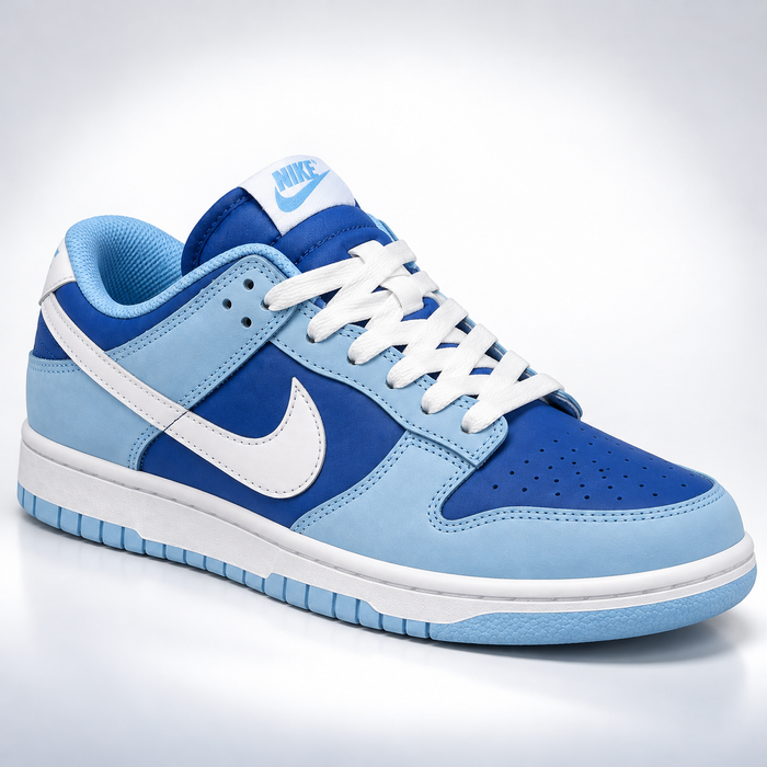 Dunk Low Ice Blue & Royal Blue