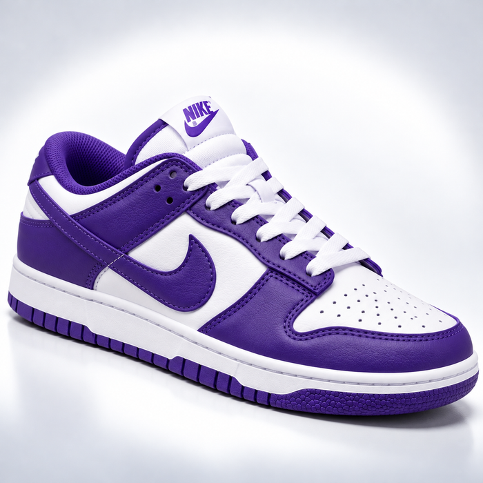 Dunk Low Purple & White
