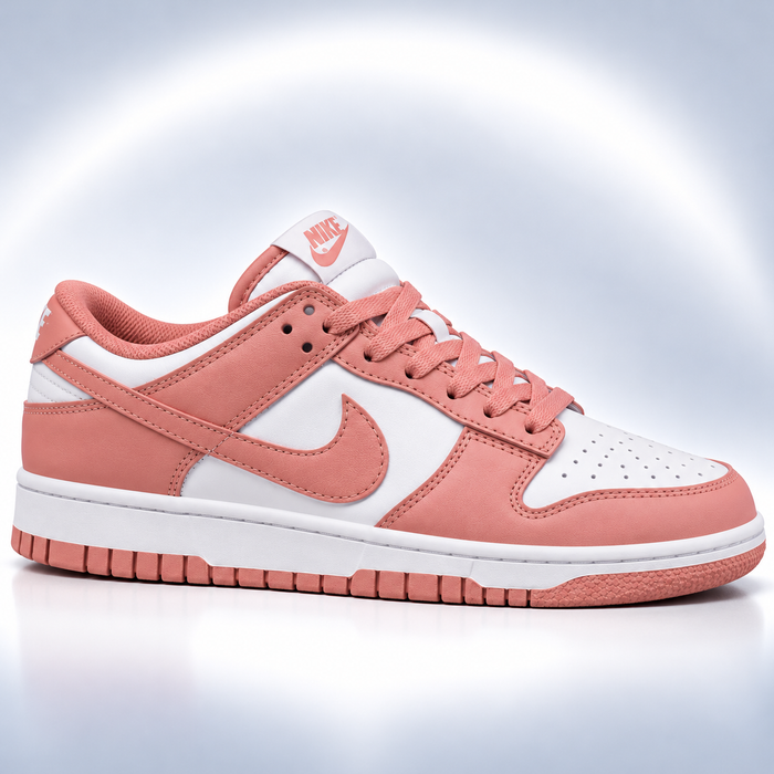Dunk Low Pink & White
