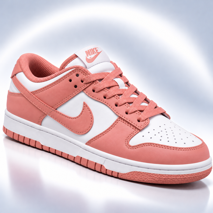 Dunk Low Pink & White