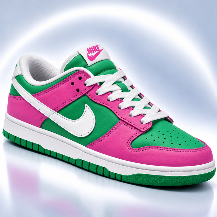 Dunk Low Green & Pink
