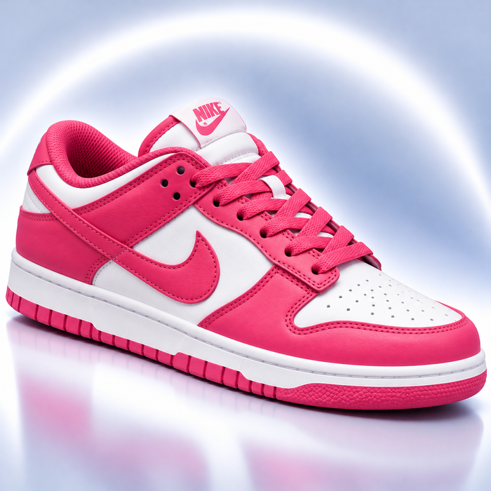 Dunk Low Pink & White